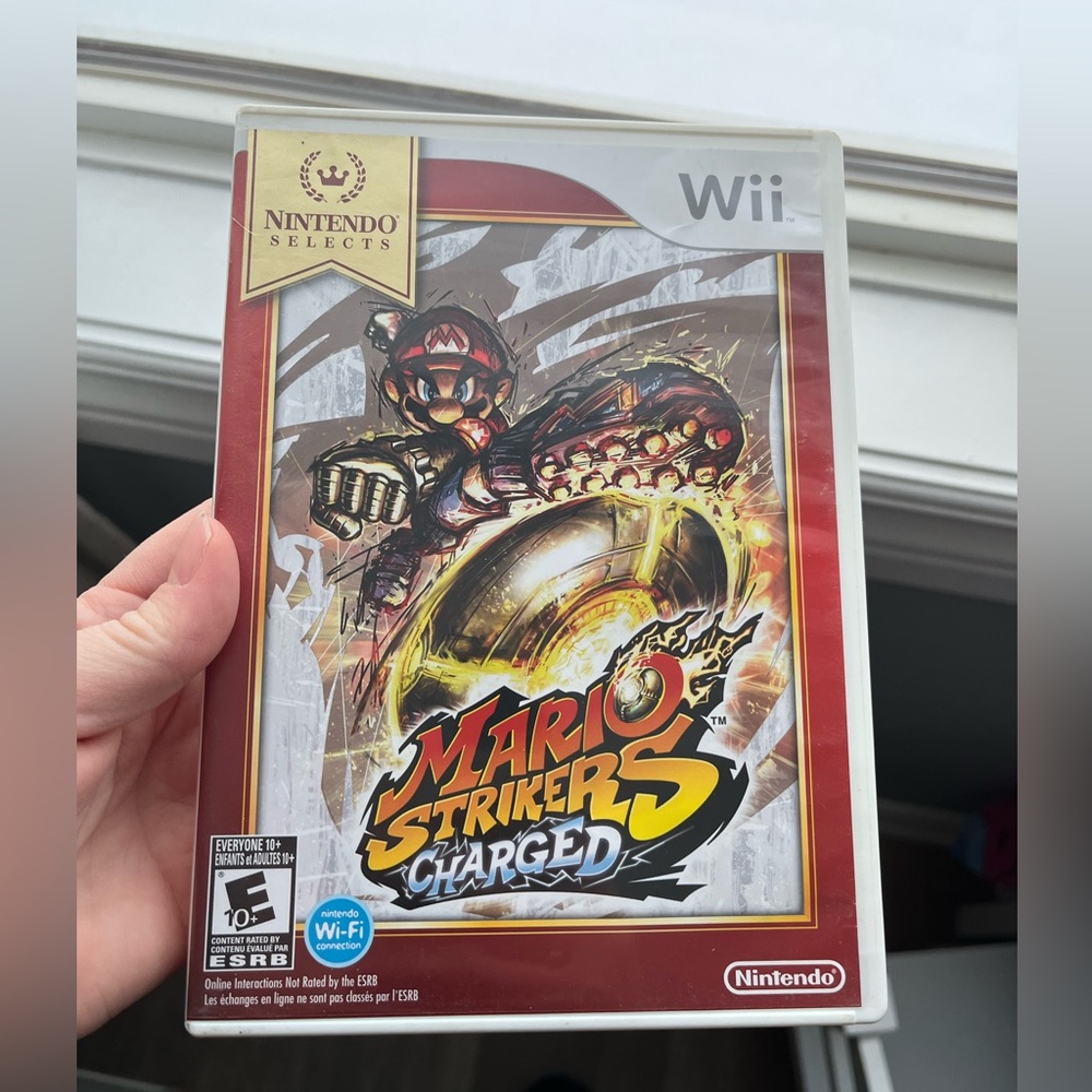 WII Strikers Charged Game